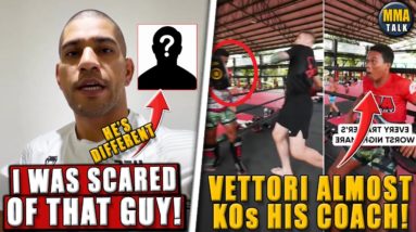 Alex Pereira REVEALS he was 'SCARED' of previous UFC opponent! Vettori ALMOST KOs his coach! Till