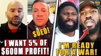 BREAKING! Artem Lobov SUES Conor McGregor for millions over Proper 12 wh!skey!Blaydes on Jones fight