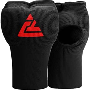 ZITOFIT Boxing Hand Wraps Inner Gloves, Quick Wraps Fist Protection Half Finger Elasticated Bandages Wrap Great for MMA, Muay Thai, Kickboxing, Martial Arts Training & Combat Sports One Size