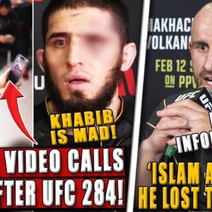 Khabib 'SCOLDS' Islam Makhachev in a video call after UFC 284! Volk: 'Islam said he lost the fight'