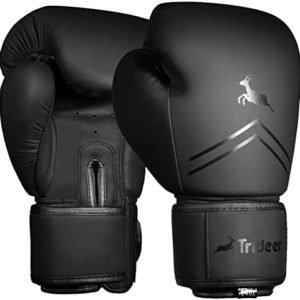 Trideer Pro Grade Boxing Gloves for Men & Women - Kickboxing Training Gloves - Heavy Bag Gloves, Punching Bag Gloves for Boxing, Kickboxing, Muay Thai, MMA