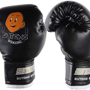 Kids Boxing Gloves PU Leather Training Gloves Children Cartoon Sparring Muay Thai Glove