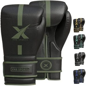 Xn8 Boxing Gloves for Men & Women Kickboxing Gloves for Sparring Training MMA Muay Thai Heavy Punching Bag Workout Focus Pad & Martial Arts | Fighting Boxing Gloves 8 10 12 14 16 OZ
