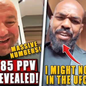 UFC 285 PPV buys REVEALED! Jones WARNS the UFC he might not fight again! Shevchenko BREAKS SILENCE!