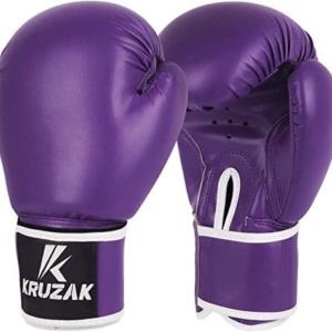 Kruzak Boxing Gloves for Kids 5-10 Years Training, Sparring, Kickboxing, Muay Thai, Martial Arts & MMA Fighting - Boys & Girls Punch Bag Mitts Training