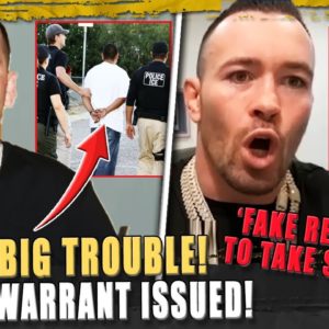 Nate Diaz Facing ARREST WARRANT following street br@wl! Colby ACCUSES Masvidal of faking retirement!