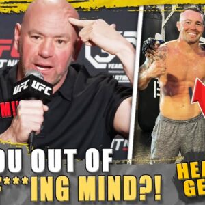Dana White gets REALLY MAD at Aljamain Sterling! Teammate shares HEARTWARMING story about Covington!