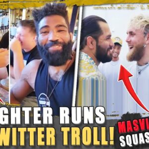 UFC Fighter CONFRONTS Twitter Troll! Masvidal & Jake Paul SQUASH THEIR BEEF! Joe Rogan REPLACED!