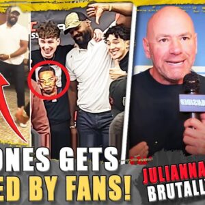 Jon Jones GETS TROLLED by fans! Julianna Pena BRUT4LLY ROASTED! Dana White SHUTS DOWN Usman-Chimaev
