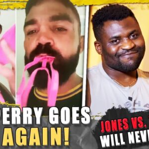 Mike Perry posts a VERY BIZARRE video! Ngannou SCOFFS at Dana White's offer to Tyson Fury! Pereira