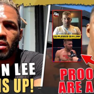 Kevin Lee OPENS UP about his retirement! - MMA community react, Israel Adesanya EXPOSES Du Plessis