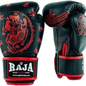 Raja Boxing Gloves Fancy Muay Thai Boxing Training Sparring Gloves for Men, Women, Kids | MMA Gloves for Martial Arts| Premium Quality, Light Weight