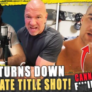 Zabit TURNS DOWN immediate title shot upon UFC return! Strickland SLAMS Cannonier! Conor-Dee Devlin