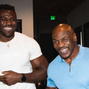 Francis Ngannou teams up with Mike Tyson ahead of clash with Fury