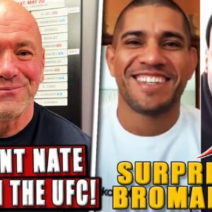 Dana White WANTS Nate Diaz BACK in the UFC! Jones RESPONDS to Pereira's invitation! Wonderboy-no-pay