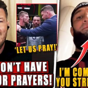 Michael Bisping RESPONDS to criticism over Bryce Mitchell praying controversy! Khamzat-Strickland
