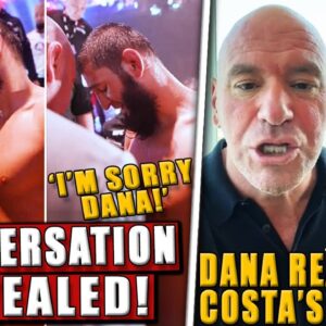 Footage SHOWS what Khamzat Chimaev told Dana White after UFC 294! Dana REACTS to Paulo Costa's BR4WL