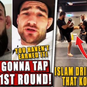 Khamzat Chimaev RESPONDS to Sean Strickland's title shot comments!Johnny Walker REACTS to no-contest