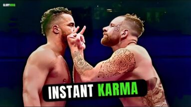 Instant Karma in the Octagon