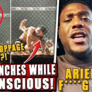 WTF?! KO'd Fighter EATS 20 more punches while unconscious! Jamahal Hill EXPOSES Ariel Helwani! Till