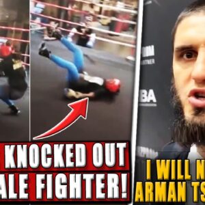 Claressa Shields KNOCKED OUT in sparring by a male fighter! Islam SHUTS DOWN Arman Tsarukyan rematch