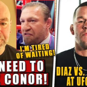 Dana White RESPONDS to Conor McGregor's accusations! Nate Diaz vs Edwards at UFC 300? Chandler-Colby