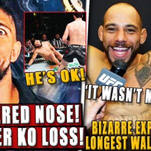 Johnny Walker's FIRST REACTION after KO loss! Fighter gives A BIZARRE explanation for 4-min walkout