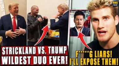 Sean Strickland FACES OFF w/ Donald Trump +REACTIONS! Northcutt THREATENS to EXPOSE ONE Championship