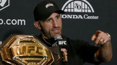 Alexander Volkanovski: If Ilia Topuria believes his UFC 298 talk, ‘I am going to mop the floor with you’ 24 Pre Volkanovski.00 22 47 05.Still005