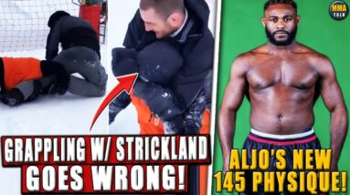 Sean Strickland SUBMITS a fan on Ski slopes! Sterling BRUT4LLY ROASTED over new physique! Dana-BKFC