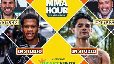 The MMA Hour with Devin Haney, Ryan Garcia, Eddie Hearn, and Oscar De La Hoya all in studio 18 mmah 2 26 24 site