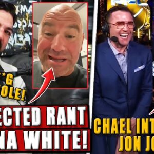 FURIOUS Mike Perry GOES on UNEXPECTED RANT at Dana White! Chael INTERVIEWS Jon Jones! Ngannou reacts