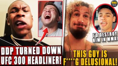 Israel Adesanya REVEALS Du Plessis TURNED DOWN UFC 300 main event! O'Malley RESPONDS to Ryan Garcia!