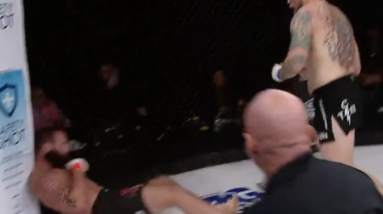 Gamebred Bareknuckle video: Chase Sherman brutally knocks Alex Nicholson unconscious 4 Screen Shot 2024 03 02 at 10.26.41 PM