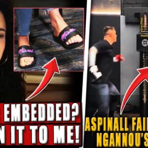 Nina Drama CONFUSED over UFC including her 'FOOT SHOT'in Embedded Vlog!Aspinall FAILS to breakrecord