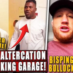 Chael Sonnen & Francis Ngannou ALTERCATION in a parking garage! Gaethje RESPONDS to Bisping!Usman-KO