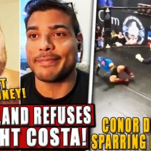 Sean Strickland TURNS DOWN Paulo Costa fight at UFC 302! Conor DESTROYS sparring partners! Chandler