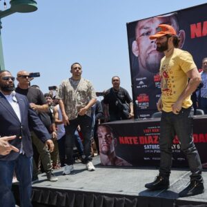 0056 Nate Diaz vs Jorge Masvidal Anaheim Press Conference