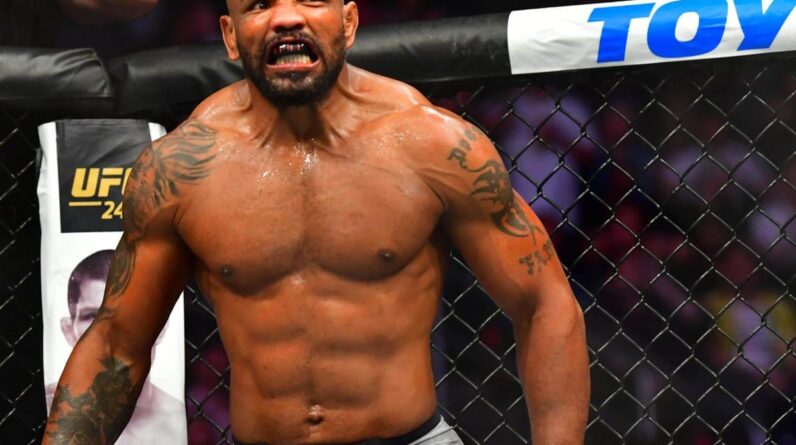 Video: Yoel Romero scores violent knockout at Mike Perry’s Dirty Boxing Championship inaugural event