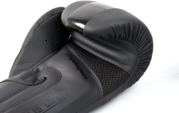 R-6 Pro Boxing Gloves: Leather Sparring Mitts for Men & Women MMA Training - Image 6