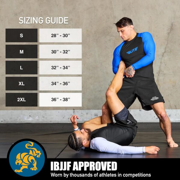 Black Jack Pro BJJ Shorts: Men's No-Gi Grappling MMA Fight Shorts, Lightweight & Durable - Image 5
