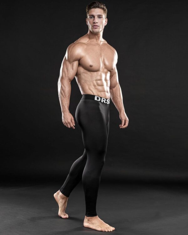 DRSKIN Men's Compression Pants: Thermal Athletic Leggings for Running & Workout - Image 6