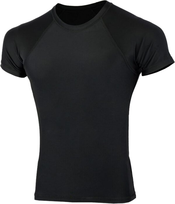 Best BJJ Rash Guard - Men's MMA Compression Shirt for No-Gi Jiu Jitsu Training - Image 3