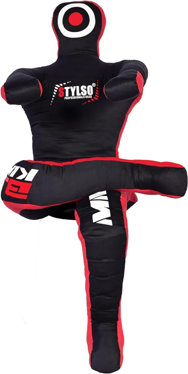 Un-Filled Wrestling Dummy Grappling Dummy for Jiu Jitsu BJJ MMA Judo Karate Adult Kids Youth Tackling Practice Dummies