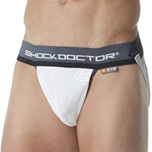 Shock Doctor Athletic Supporter Jockstrap, For Sports Support, Football, Baseball, Lacrosse & More, Mens