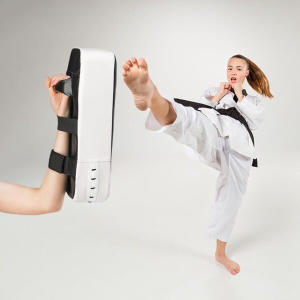 WUWEOT 2-in-1 Boxing Mitts & Kick Pads - Adjustable MMA Training Set for Martial Arts - Image 6