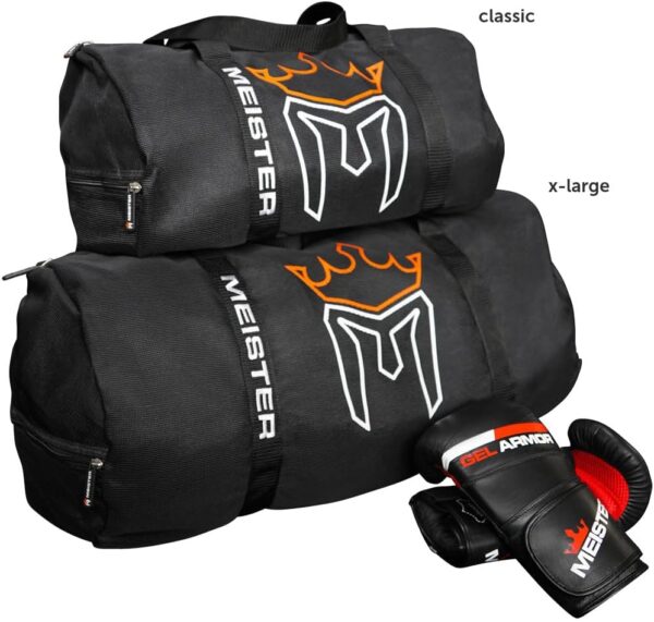 Meister Breathable Chain Mesh Gym Duffel Bag - Large Ventilated Sports Bag - Image 3