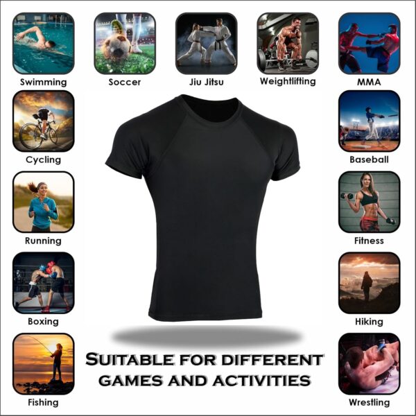 Best BJJ Rash Guard - Men's MMA Compression Shirt for No-Gi Jiu Jitsu Training - Image 5