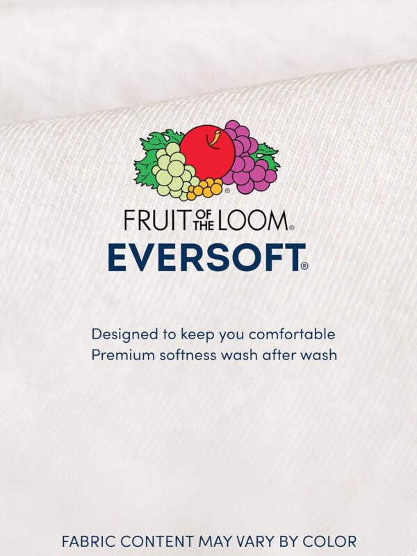 Fruit of the Loom Eversoft Men's Breathable Moisture-Wicking T-Shirts - Image 5