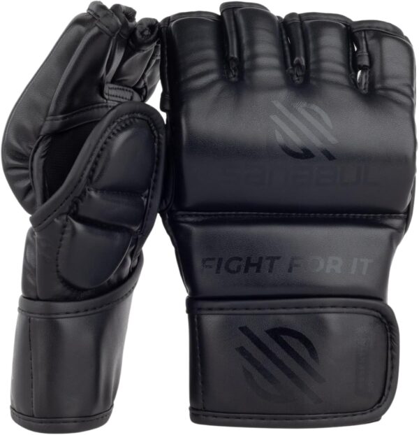 Sanabul 4oz MMA Gloves Pro Sparring Grappling Training Gloves for Men Women - Image 3